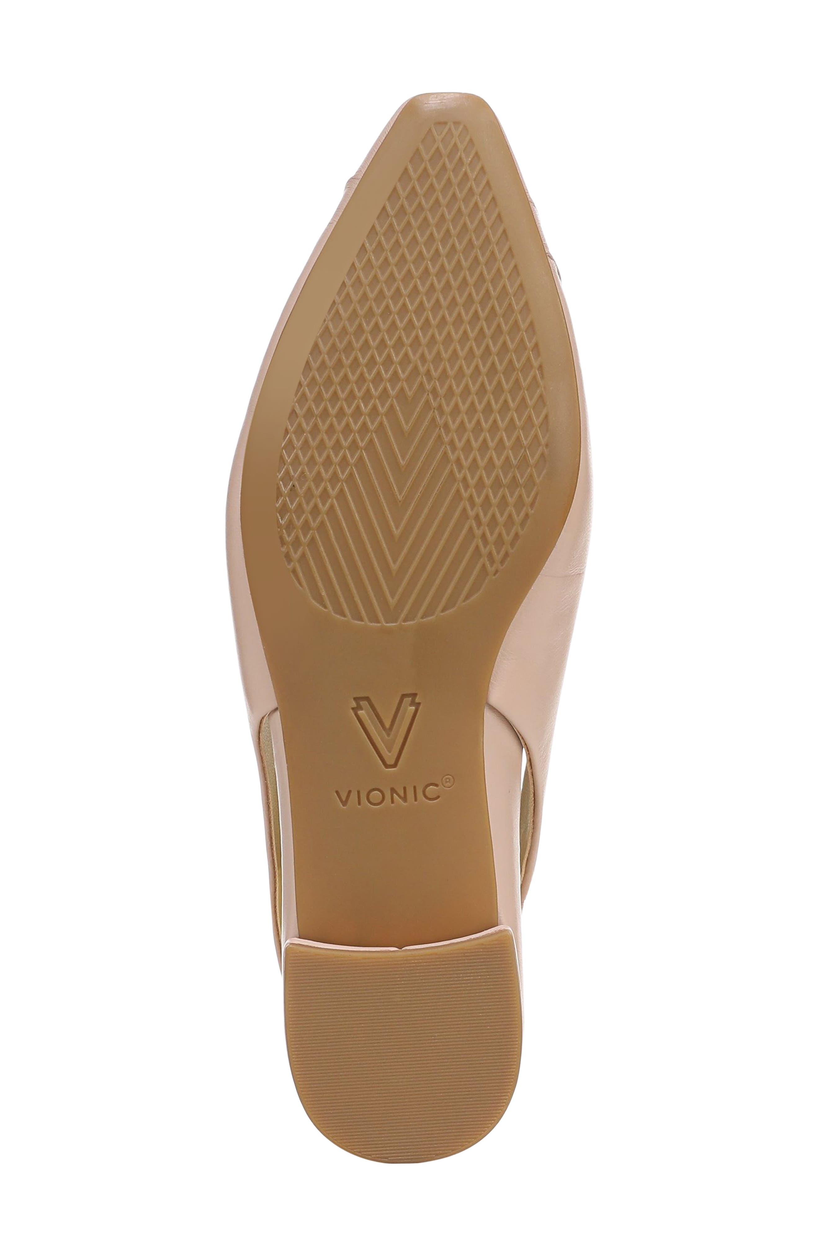 Gabriella Slingback Flat, Alternate, color, RUGBY TAN LEATHER