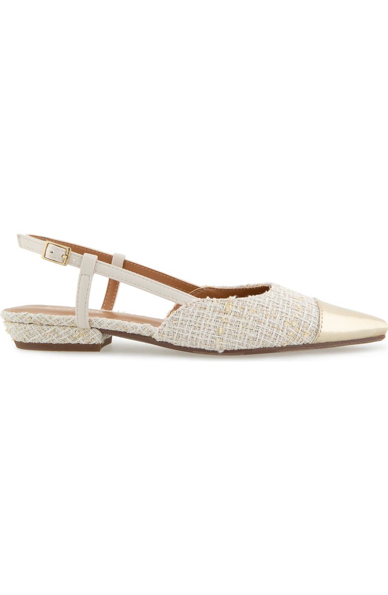 Kensie Penny Slingback Flat, Alternate, color,