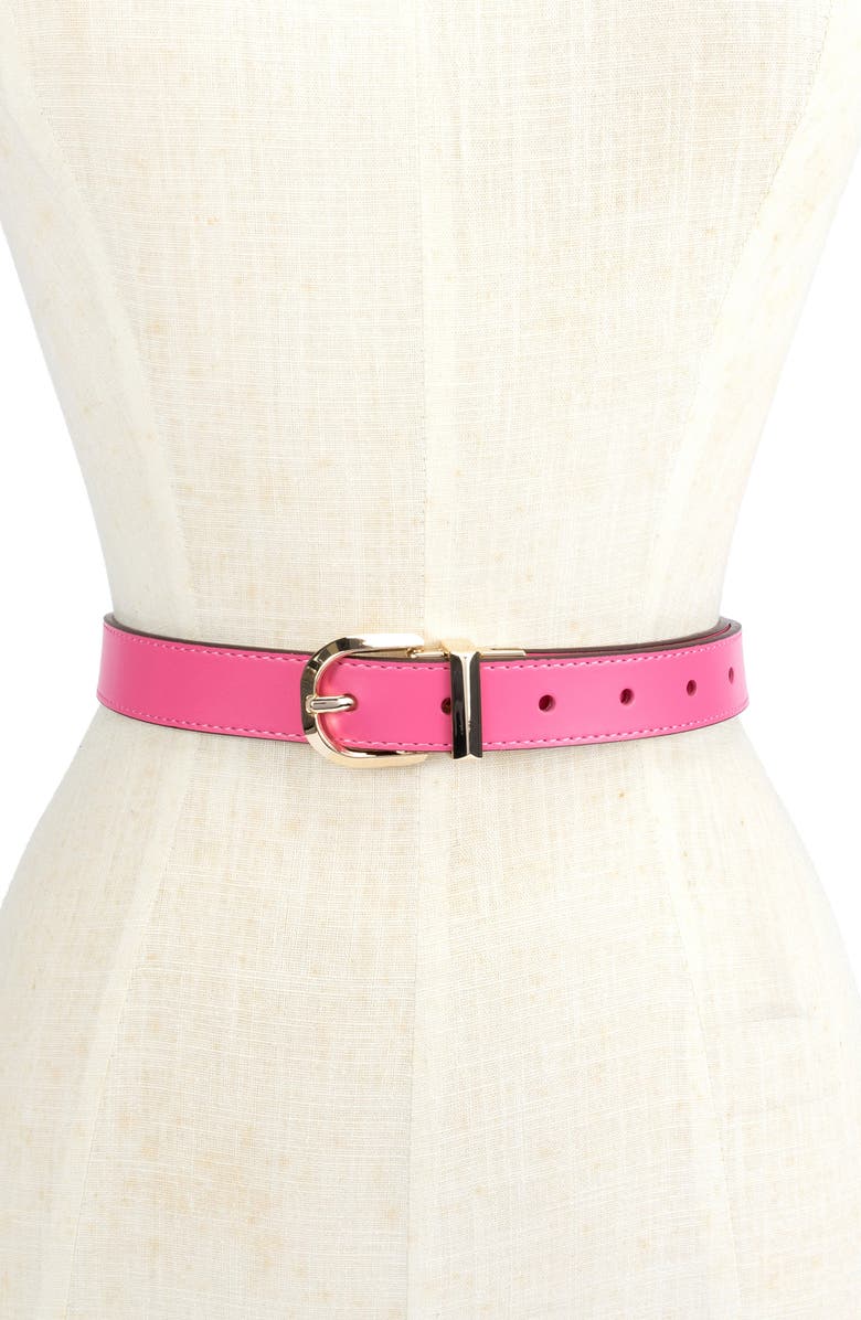 Kate Spade New York reversible leather blend belt, Alternate, color,