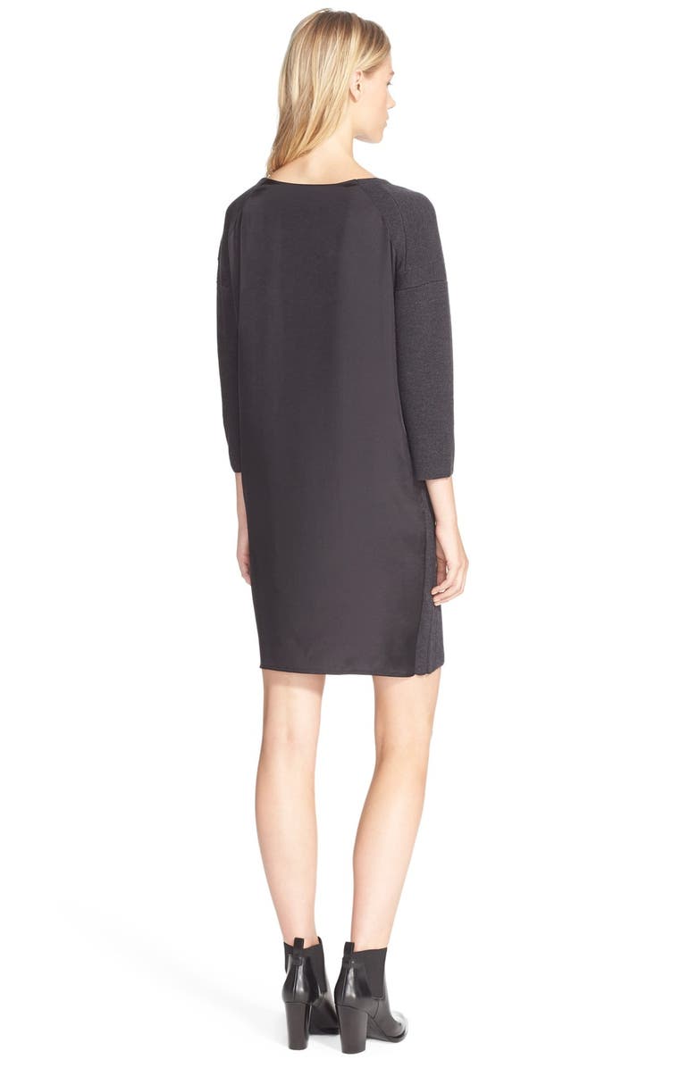 Vince Woven Back Sweater Dress, Alternate, color,