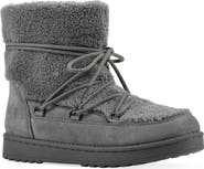 White Mountain Footwear Isador Faux Shearling Bootie