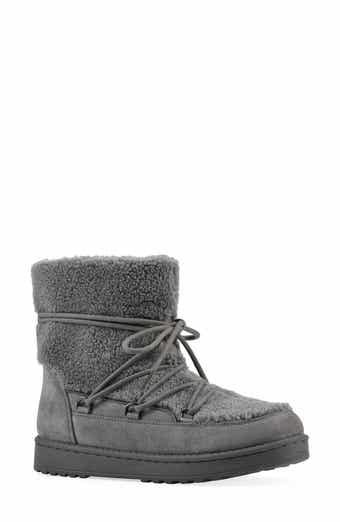 White Mountain Footwear Isador Faux Shearling Bootie