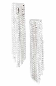 Tasha Crystal Fringe Drop Earrings