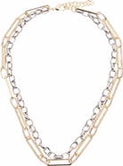 Juvell Two-Tone Layered Necklace