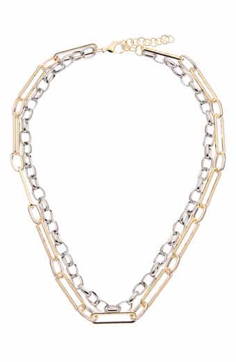 Juvell Two-Tone Layered Necklace