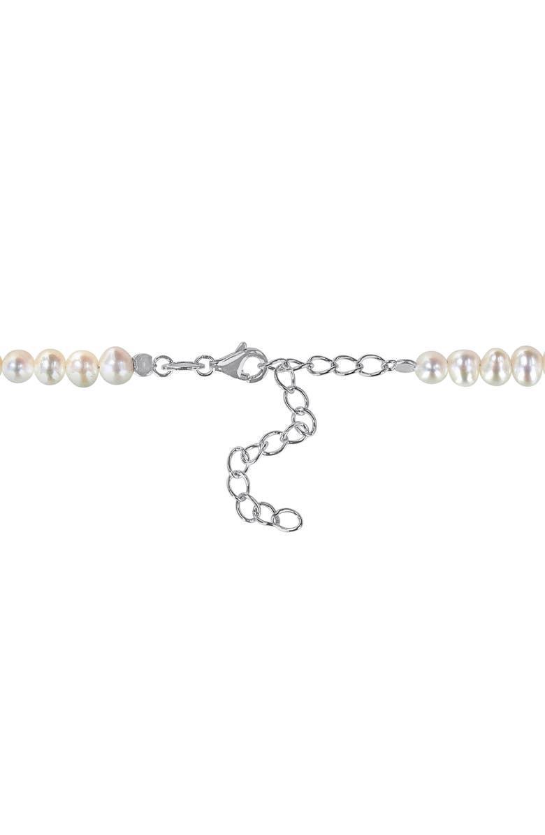 DELMAR Cultured Freshwater Pearl Necklace, Alternate, color, White