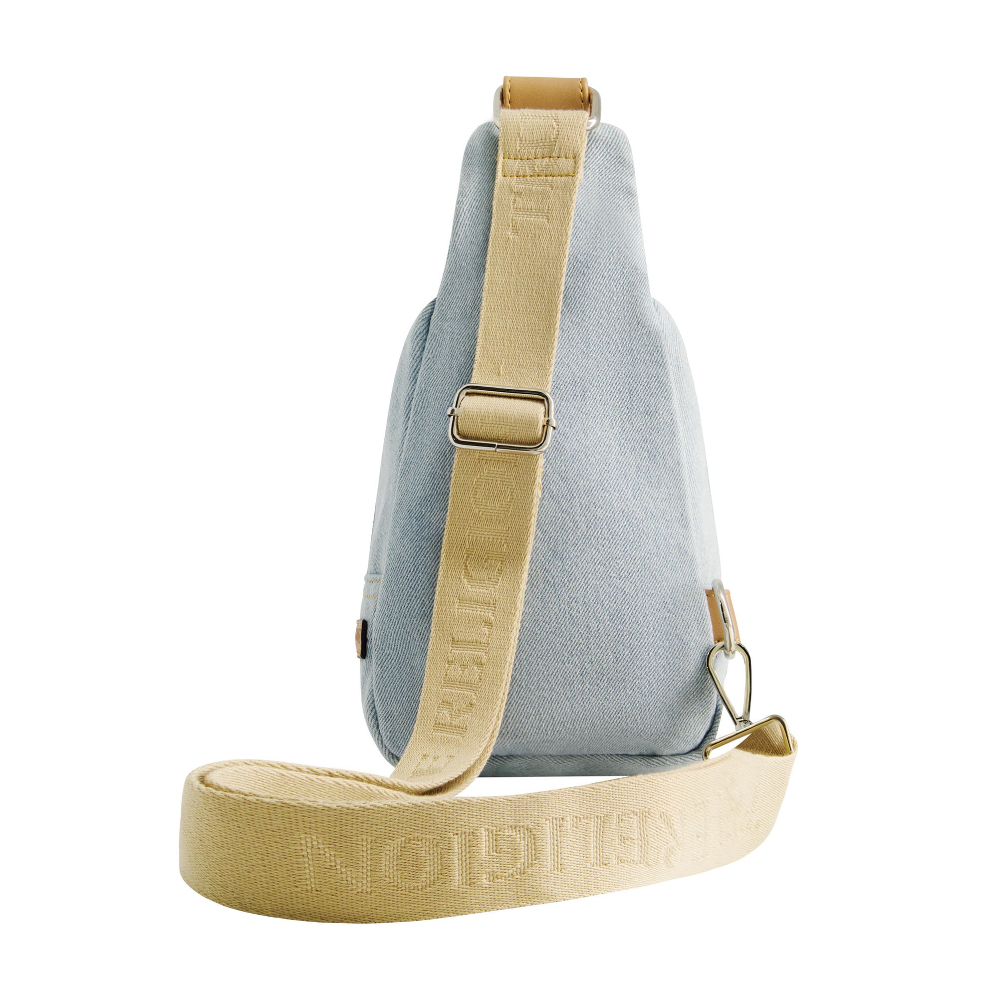 True Religion Stitched Horseshoe Sling, Alternate, color, Light Blue