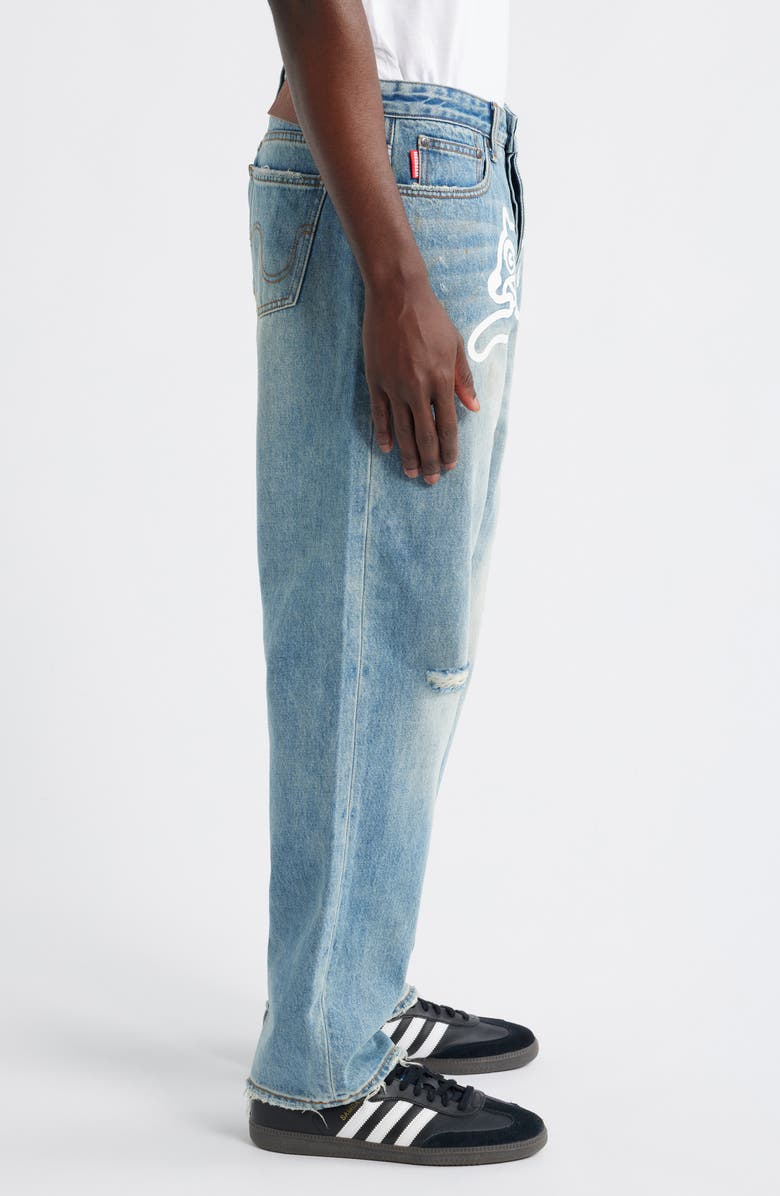 ICECREAM Slate Vanilla Fit Straight Leg Jeans, Alternate, color, Faded