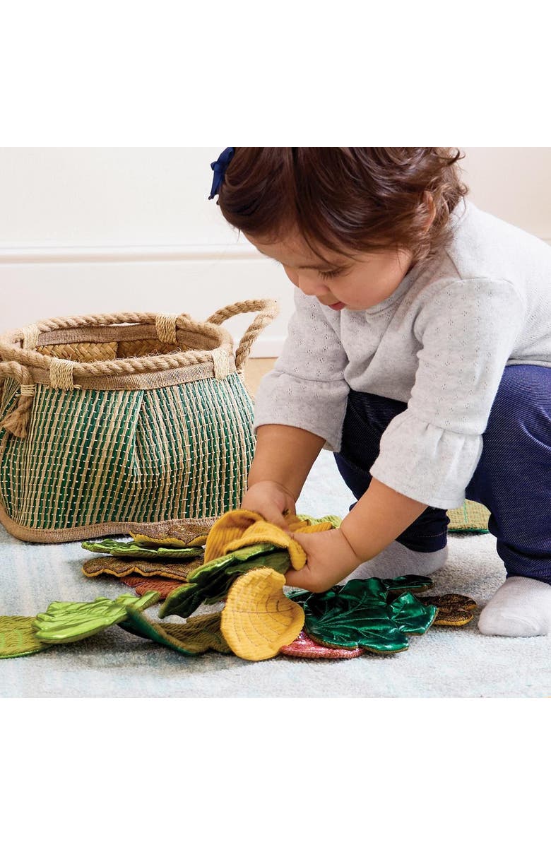 Kaplan Early Learning Company Crinkle Leaves - 30 Pieces, Alternate, color, Multicolored