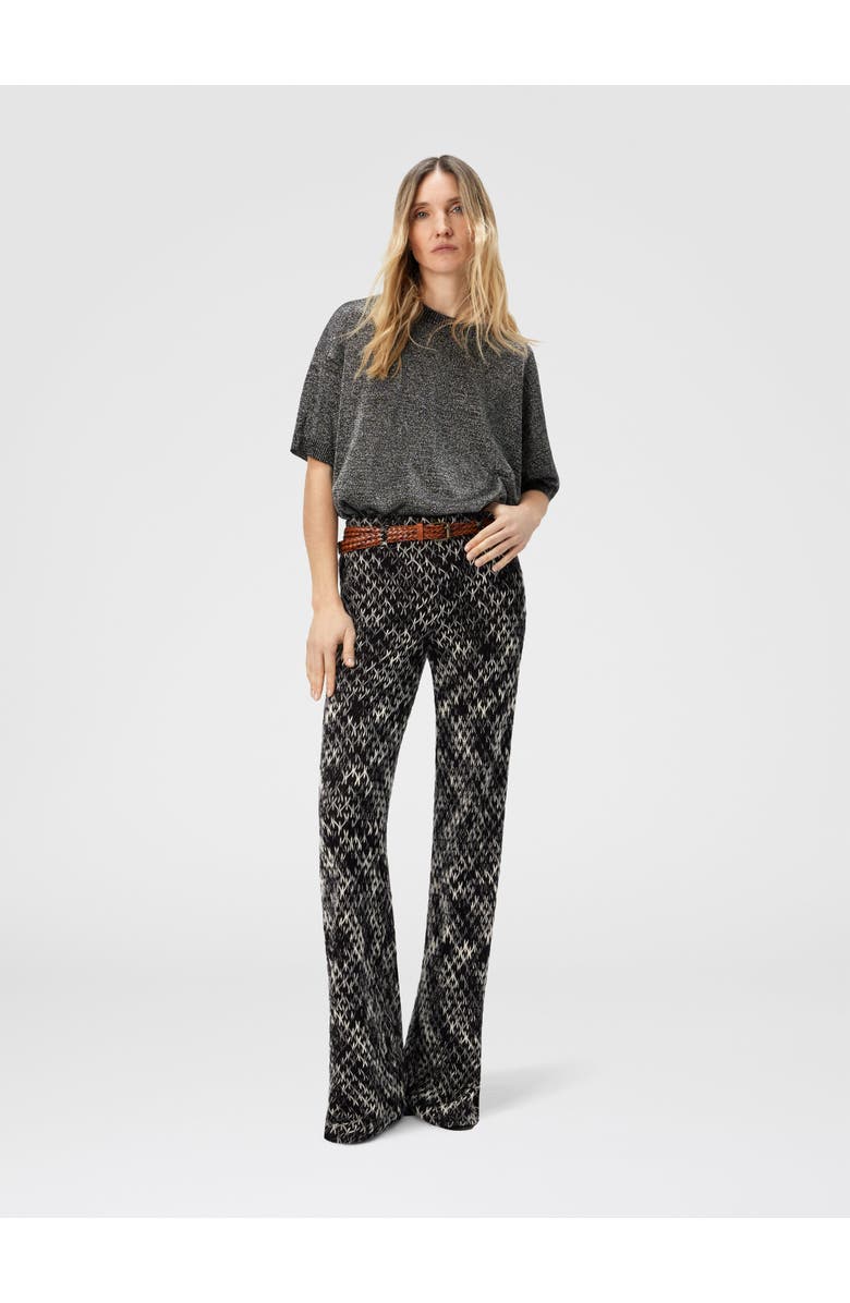 Missoni Palazzo Pants In Flame Lace, Alternate, color, Brown