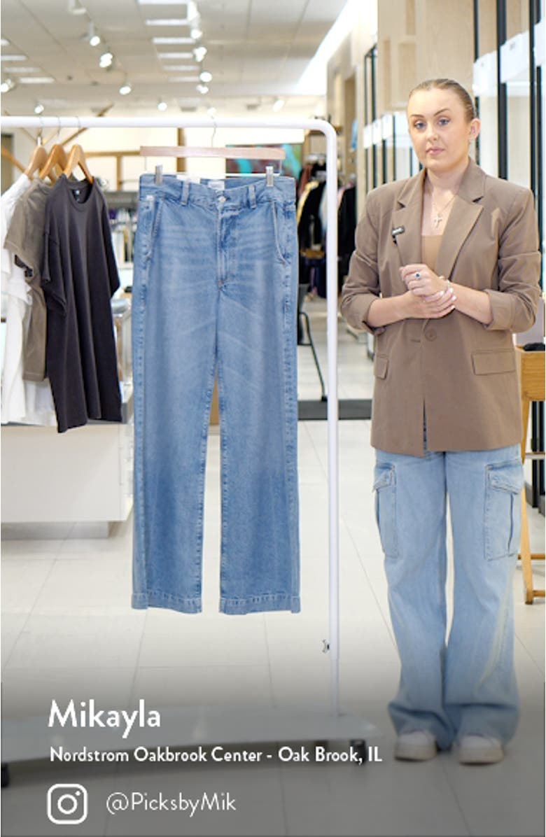 Beverly Slouchy Denim Bootcut Jeans, sales video thumbnail