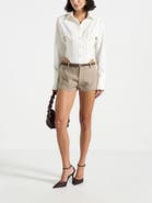 Manière De Voir Elle Tailored Mini Shorts