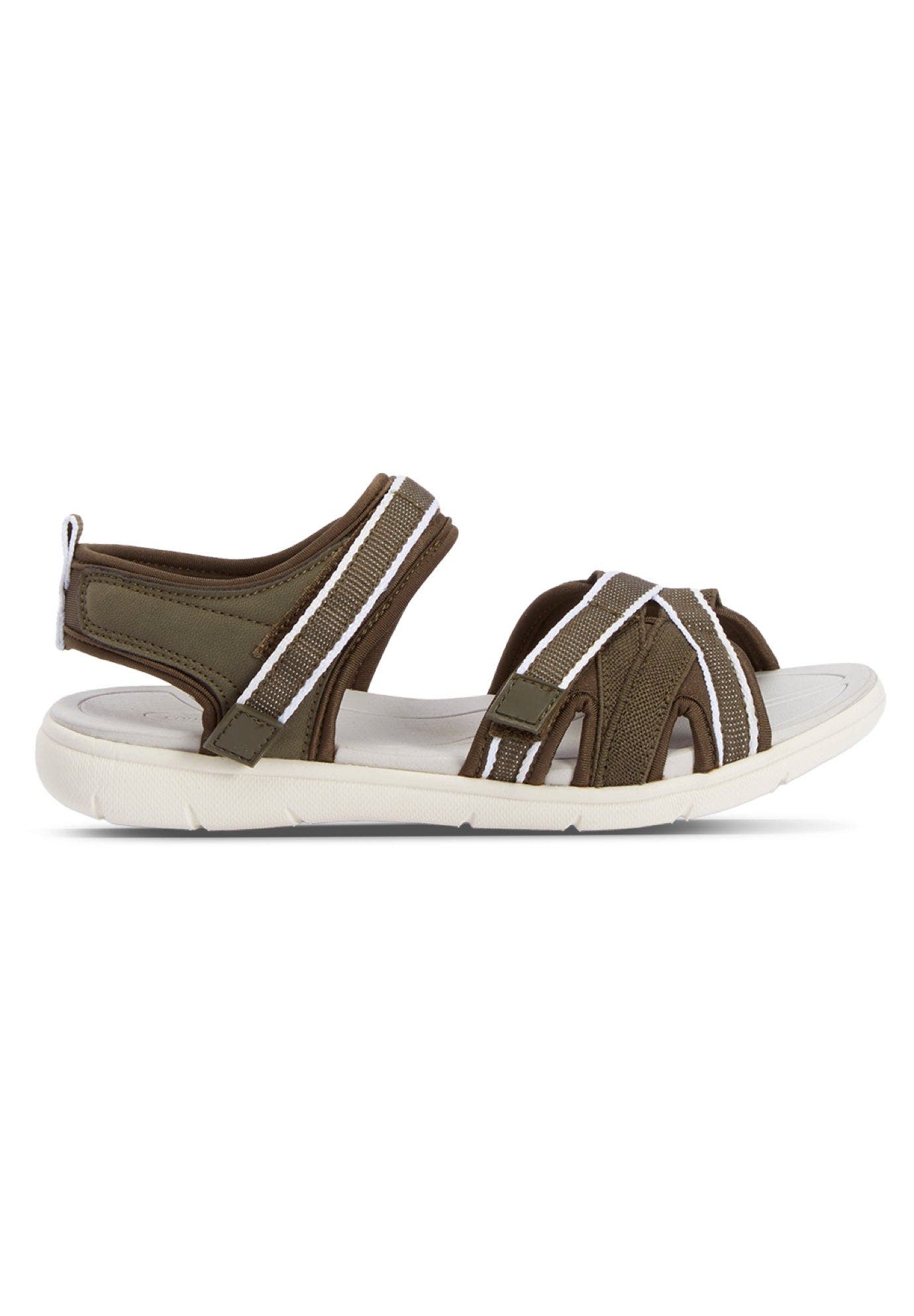 Comfortview The Annora Nubuck Like Adjustable Water Friendly Sandal ...