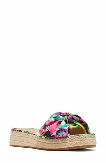 Kate Spade New York lucie espadrille platform slide sandal