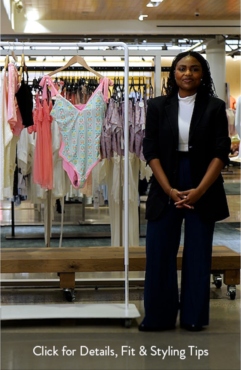 Akira Floral One-Piece Swimsuit, sales video thumbnail