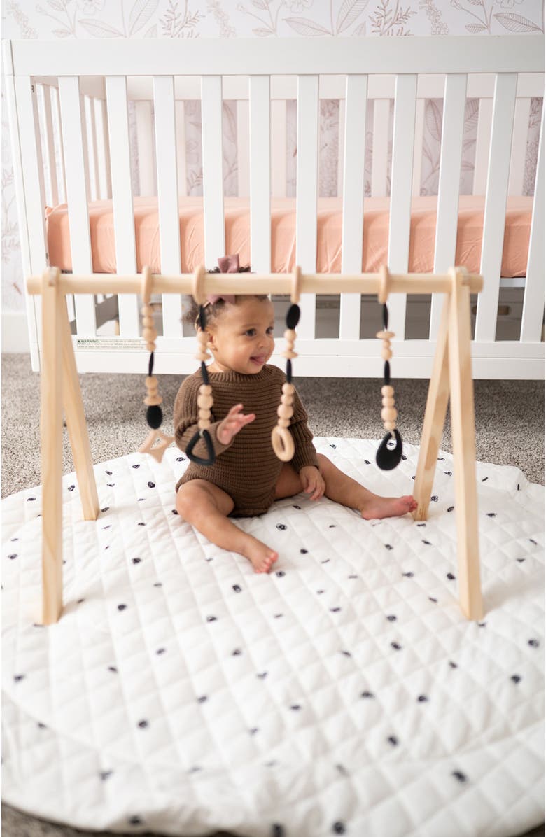 Poppyseed Play Play Gym Set, Alternate, color, Black & White