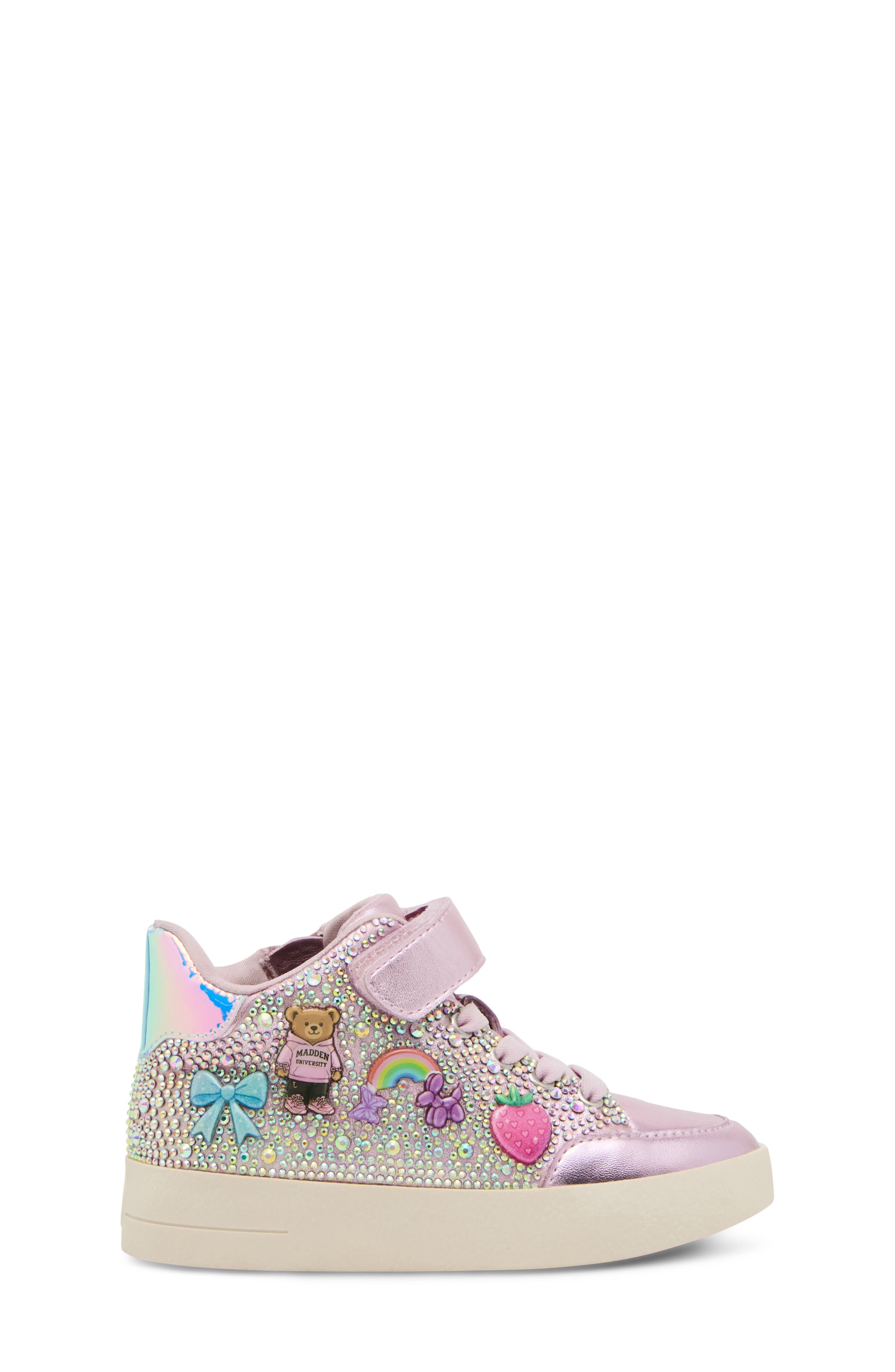 Kids' Tdelight High Top Sneaker, Alternate, color, PINK