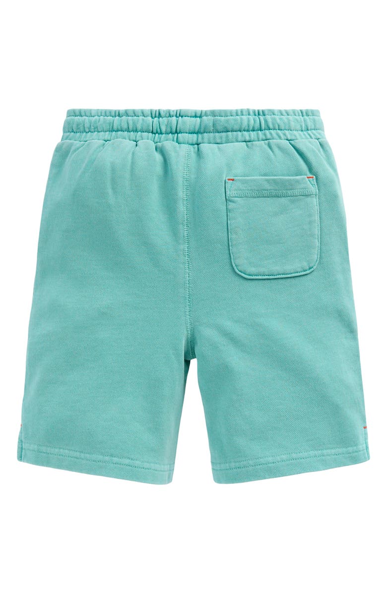 Mini Boden Kids' Garment Dye Shorts, Alternate, color, Nile Blue