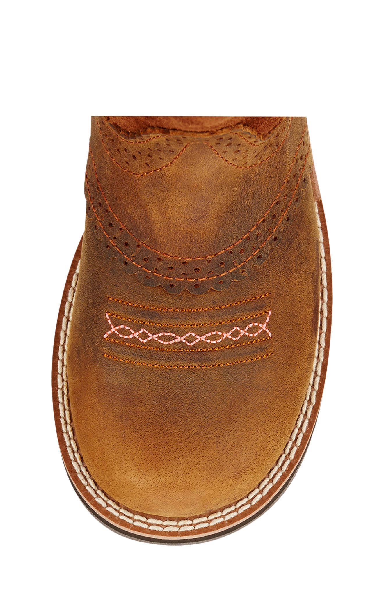 Ariat Kids' Fatbaby Western Boot, Alternate, color, Powder Brown