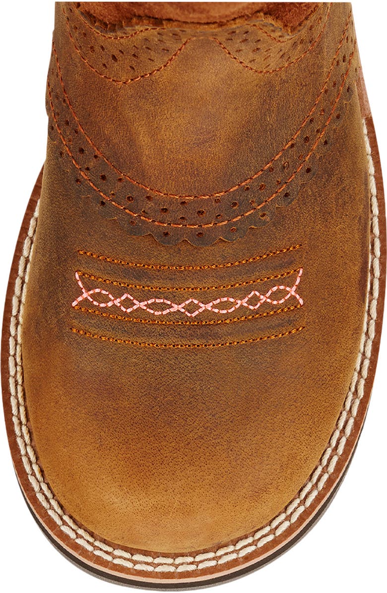 Ariat Kids' Fatbaby Western Boot, Alternate, color, Powder Brown