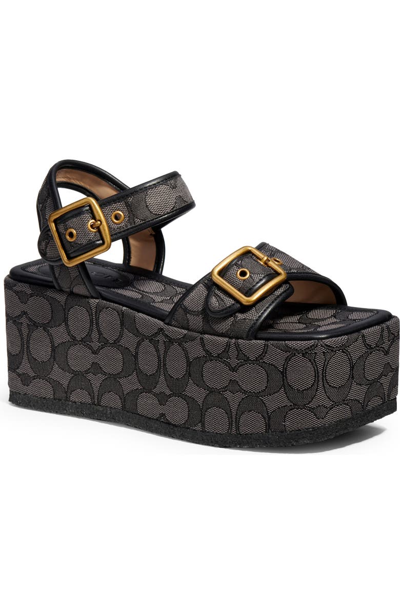COACH Naomi Platform Sandal, Main, color,