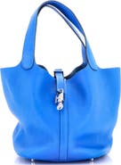 Pre-Owned Hermes Picotin Lock Bag Clemence MM