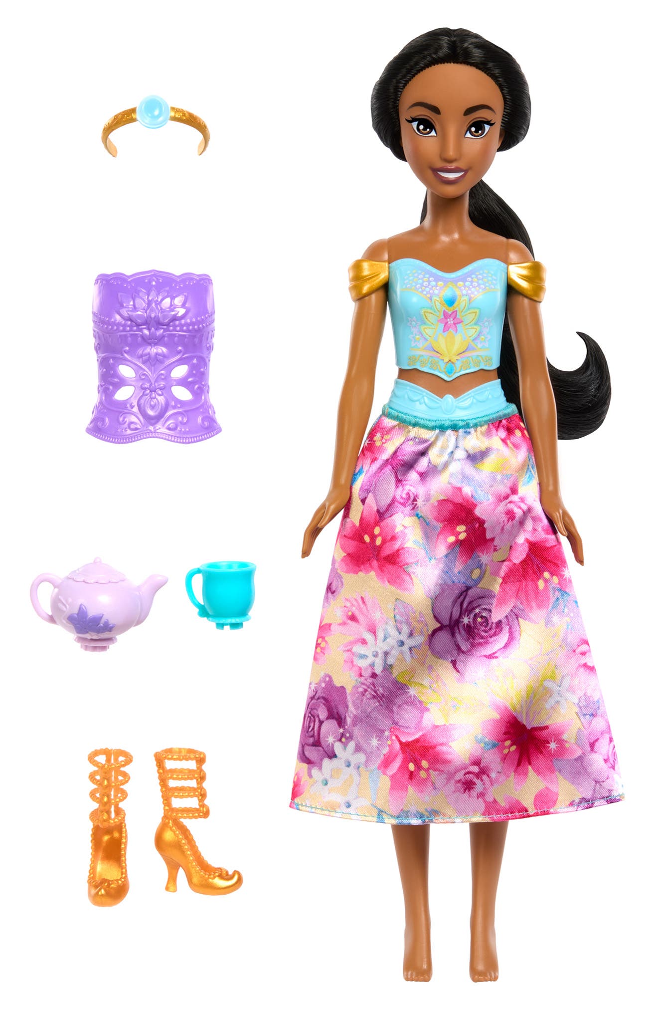 Disney Disney® Princess Spin & Reveal Jasmine Doll with 11