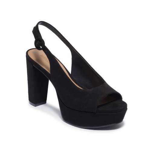 Bernardo Footwear Vega Platform Heel Sandal In Black