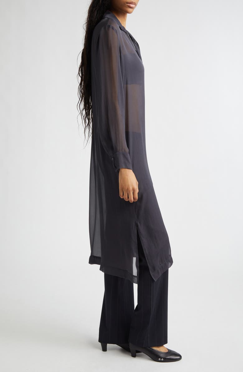 Paloma Wool Sabre Silk Tunic Top, Alternate, color, Grey
