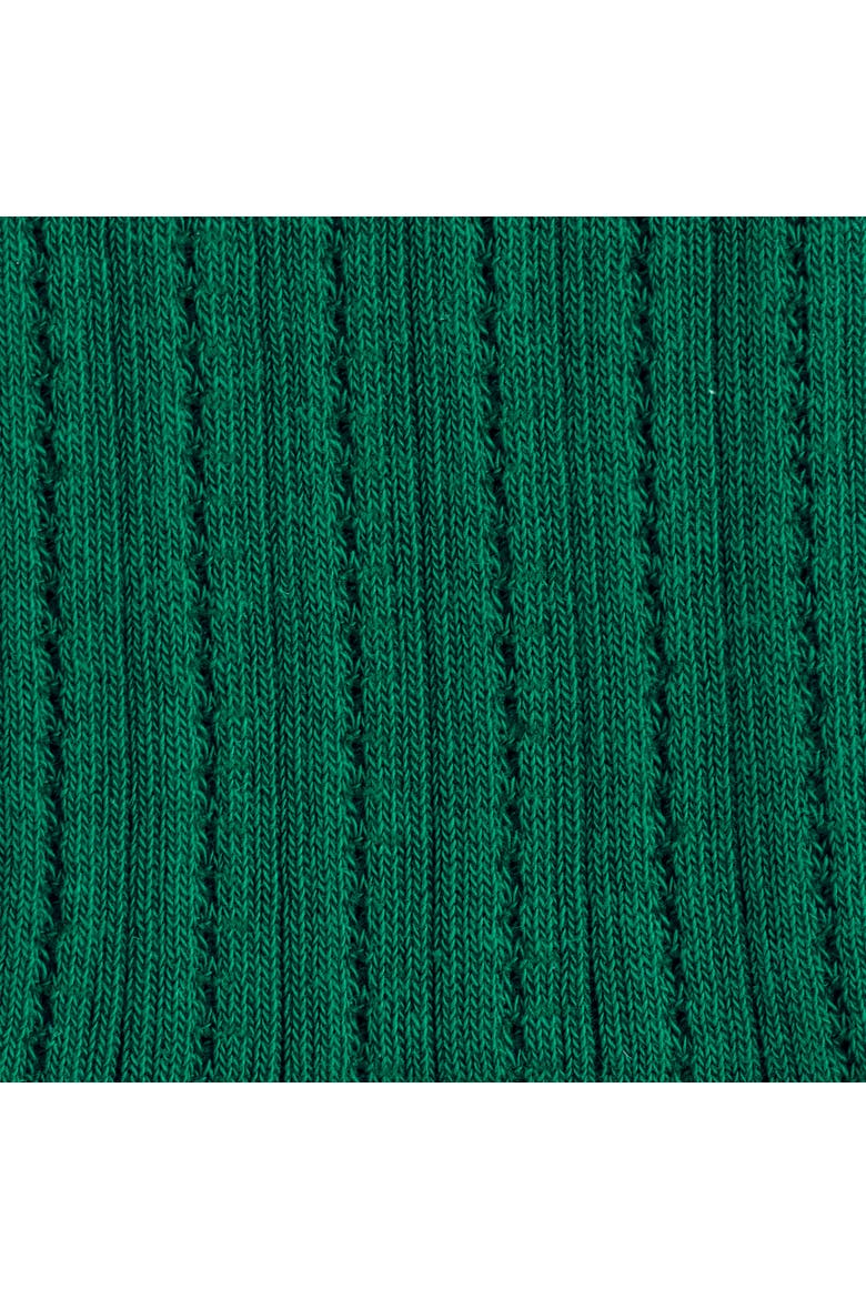 Pointelle-Knit Socks, Alternate, color, GREEN