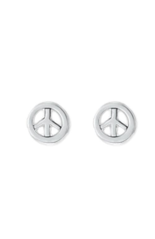 Shop Little Miss Zoe Peace Stud Earrings