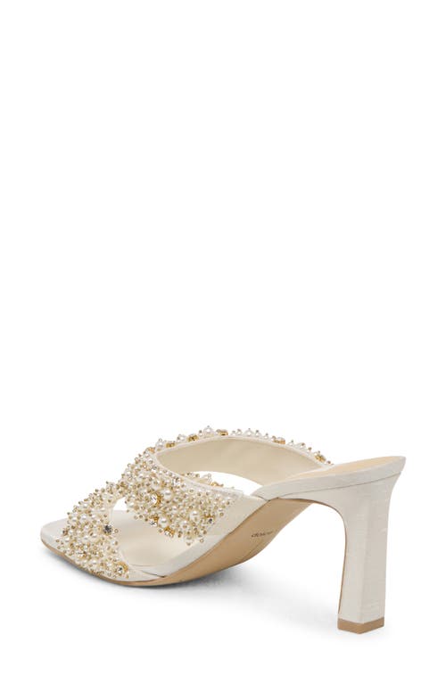 Dolce Vita Gitel Rhinestone Sandal In Ivory Rhinestone