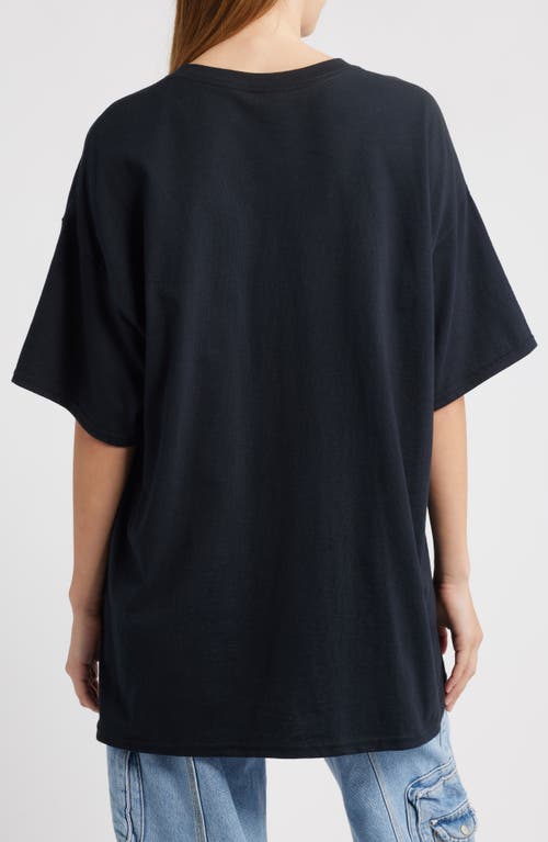Merch Traffic Sublime Long Beach Cotton Graphic T-shirt In Black