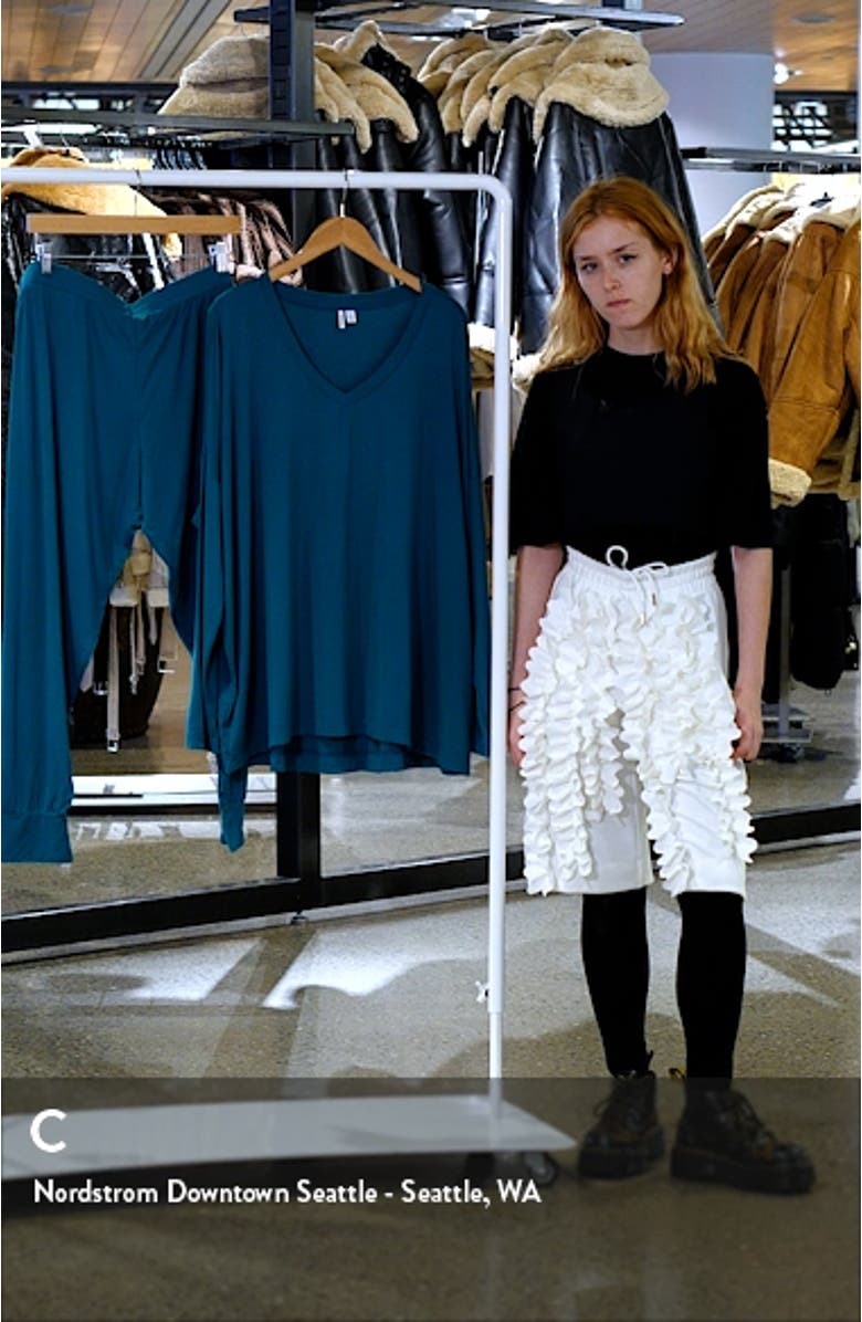 Moonlight V-Neck Jogger Pajamas, sales video thumbnail