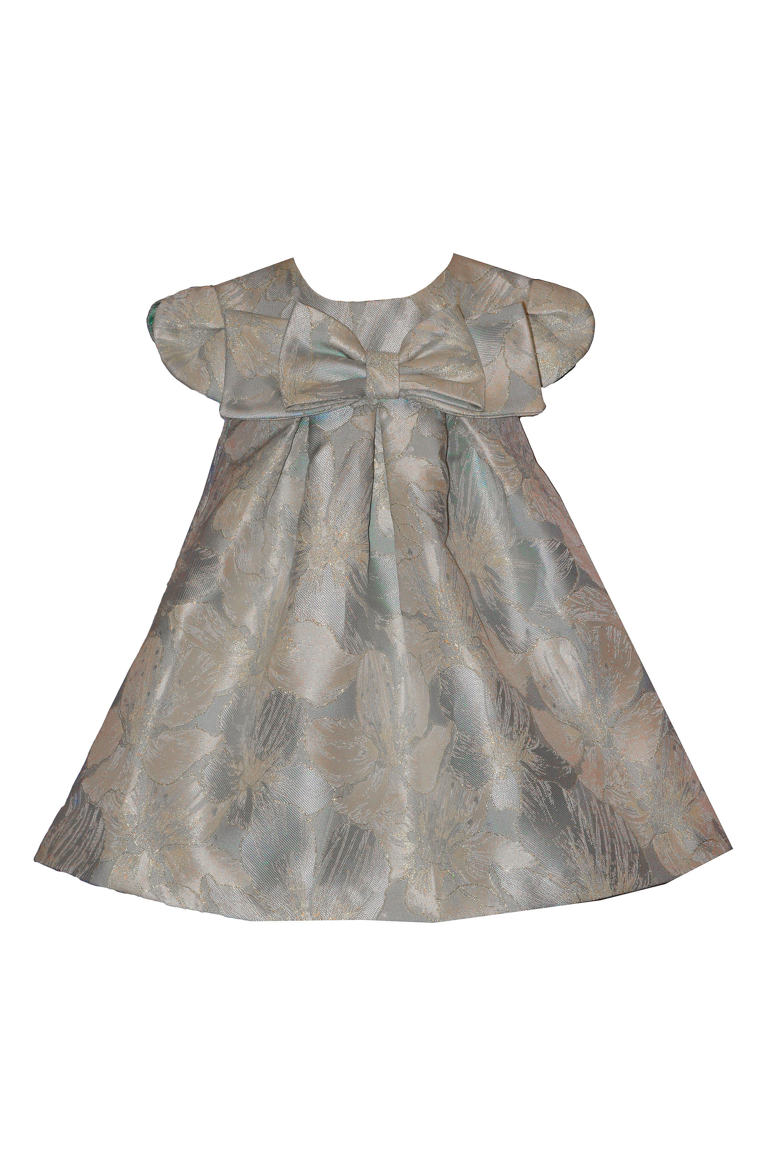 Kids' Bow Trapeze Dress