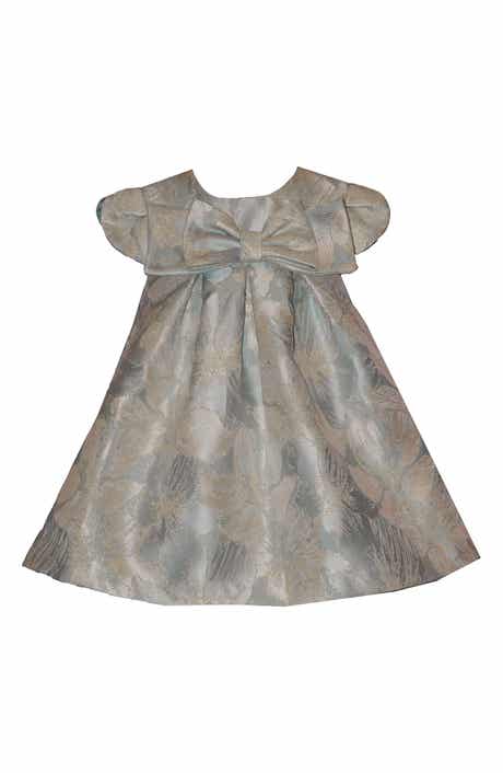 Kids' Bow Trapeze Dress