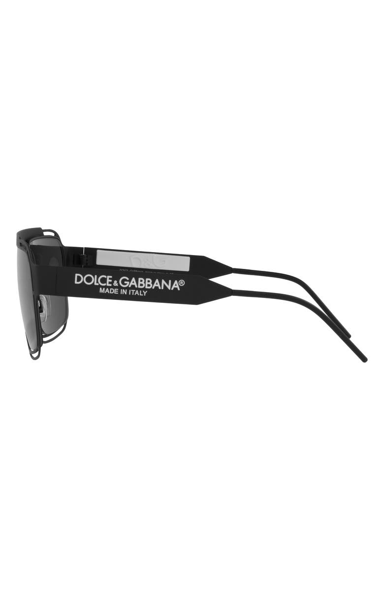 Dolce&Gabbana Emporio Armani 61mm Aviator Sunglasses, Alternate, color, 