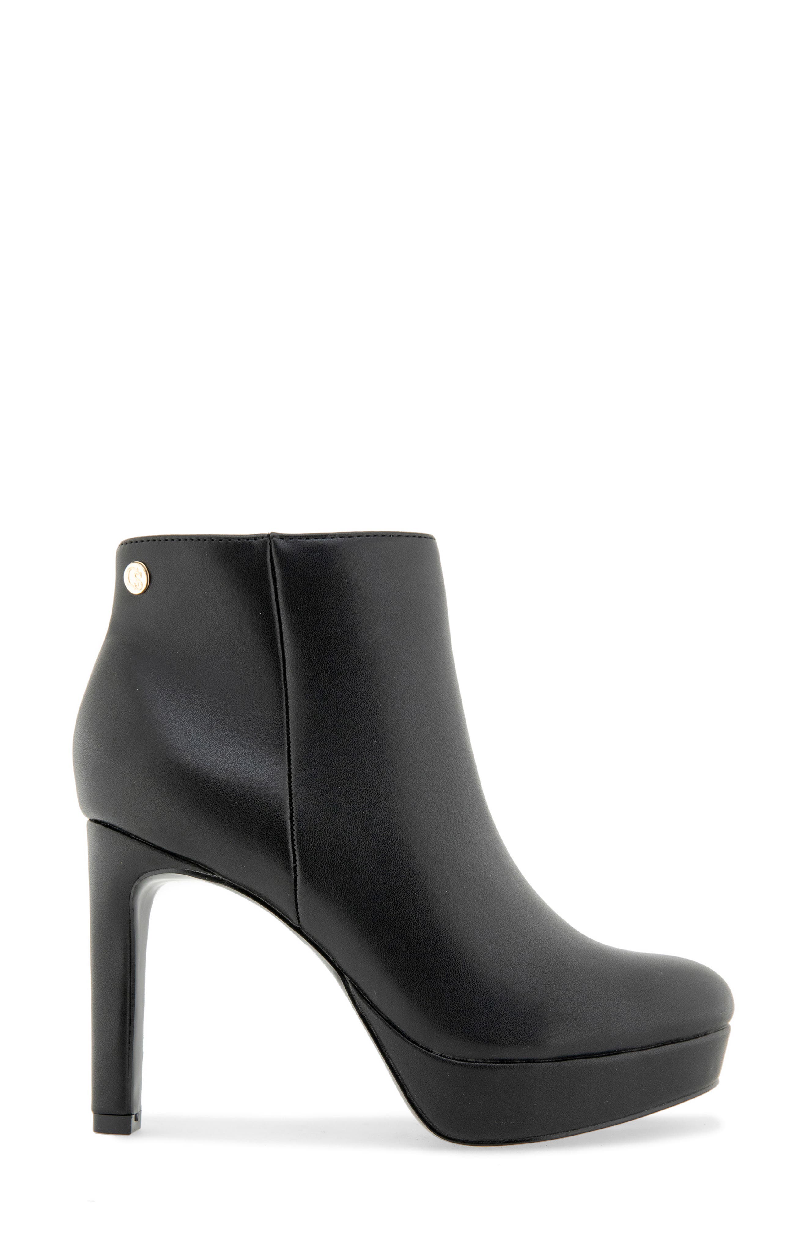 Jeanne Faux Leather Boot, Alternate, color, BLACK PU