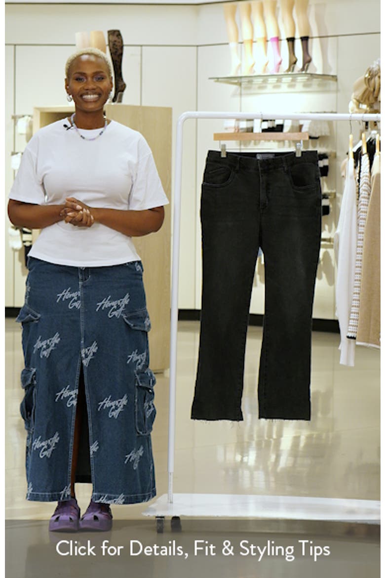 Skyrise Superhigh Waist Stretch Bootcut Jeans (Nordstrom Exclusive) video
