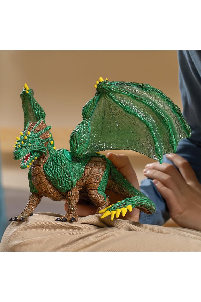Eldrador Creatures Jungle Dragon, Fantasy Action Figure, Adult & Kid, Alternate, color, Multicolored
