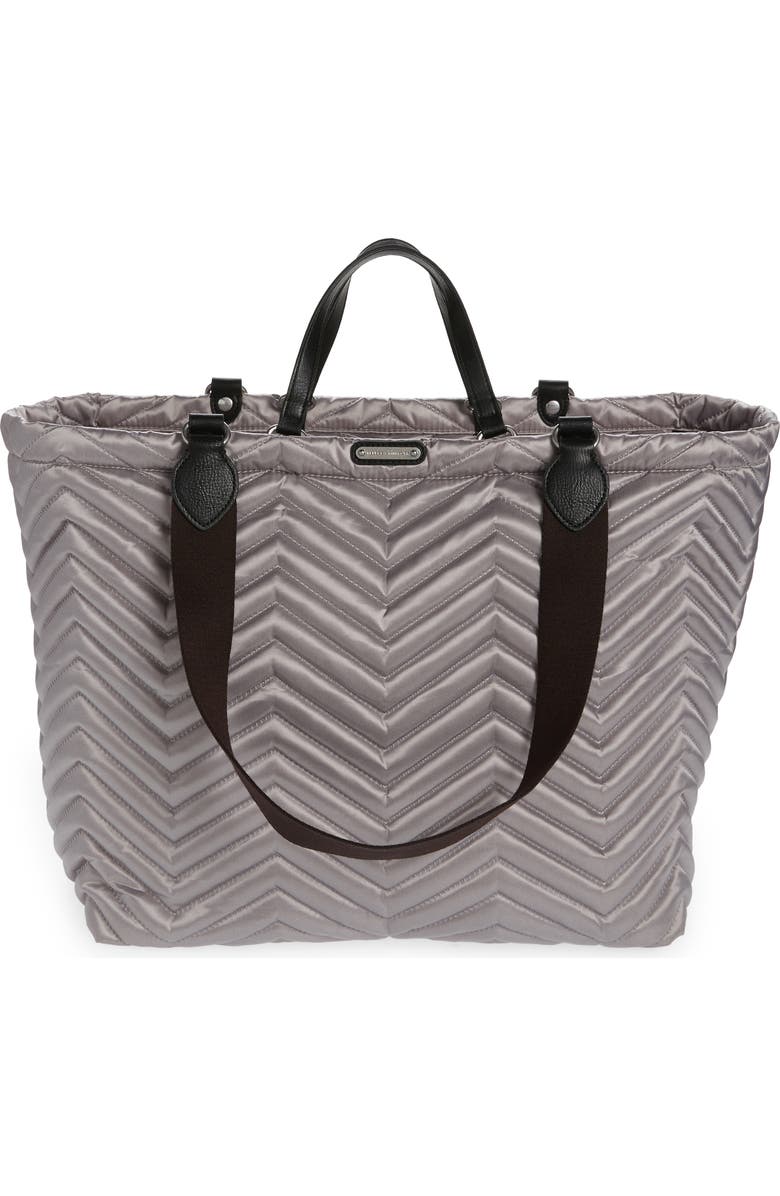 Rebecca Minkoff Sienna Quilted Nylon Tote, Main, color,