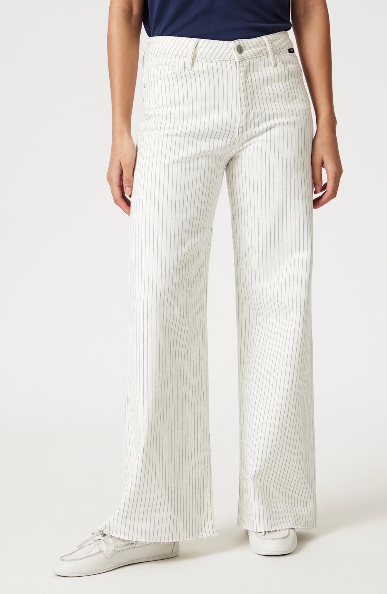 Mavi Jeans Paloma Stripe Flare Jeans