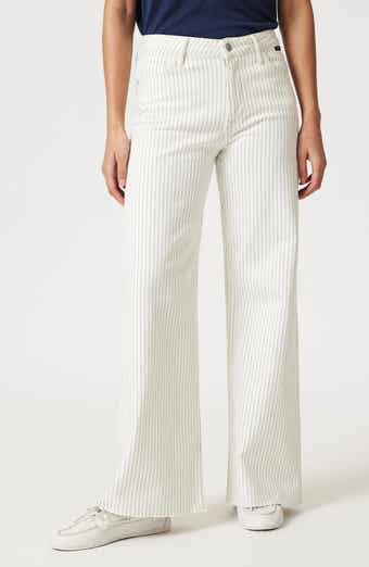 Mavi Jeans Paloma Stripe Flare Jeans