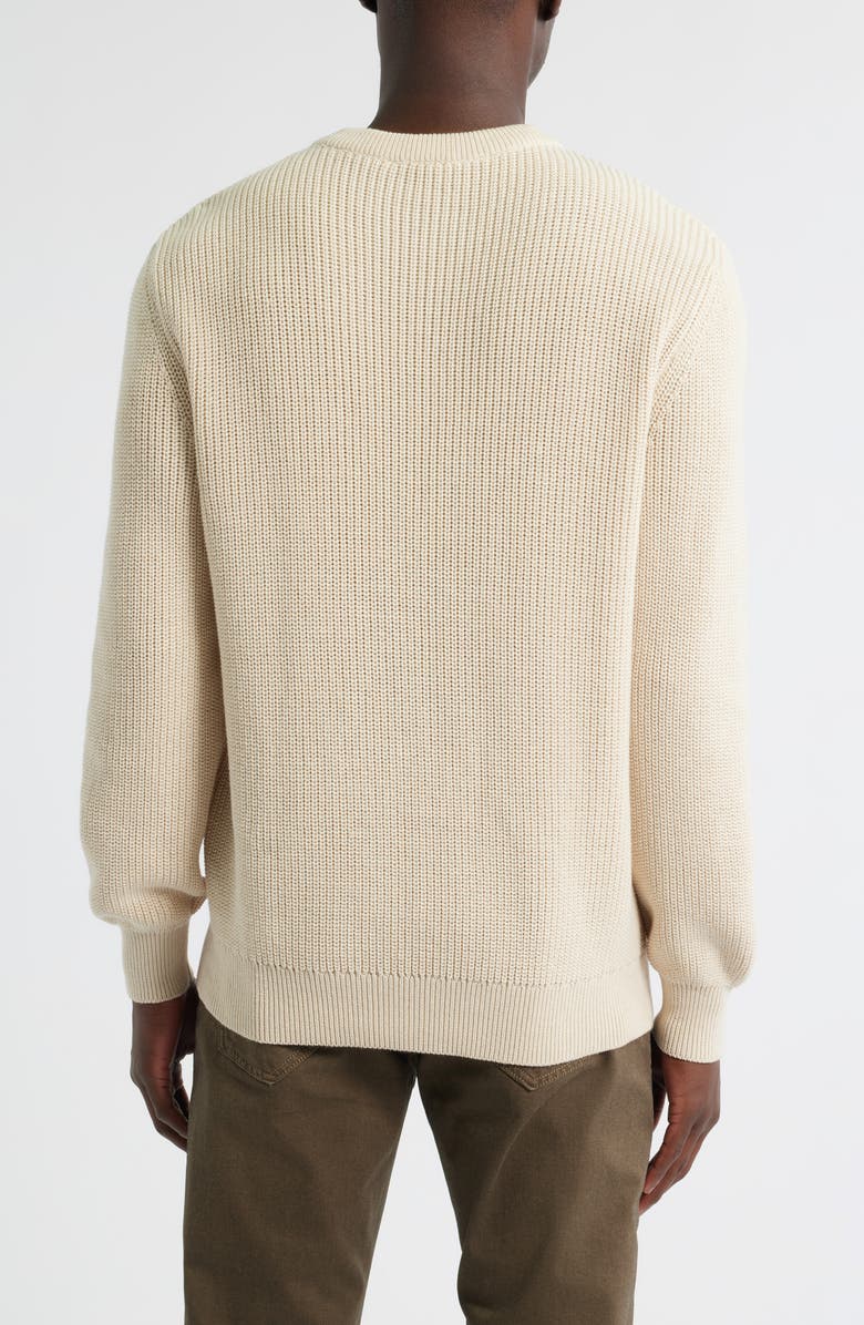 ALEX CRANE Bay Organic Cotton Sweater, Alternate, color, Cream