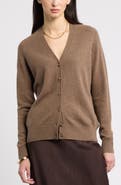 Nordstrom Cashmere V-Neck Cardigan