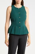 Gemma + Jane Peplum Darted Vest
