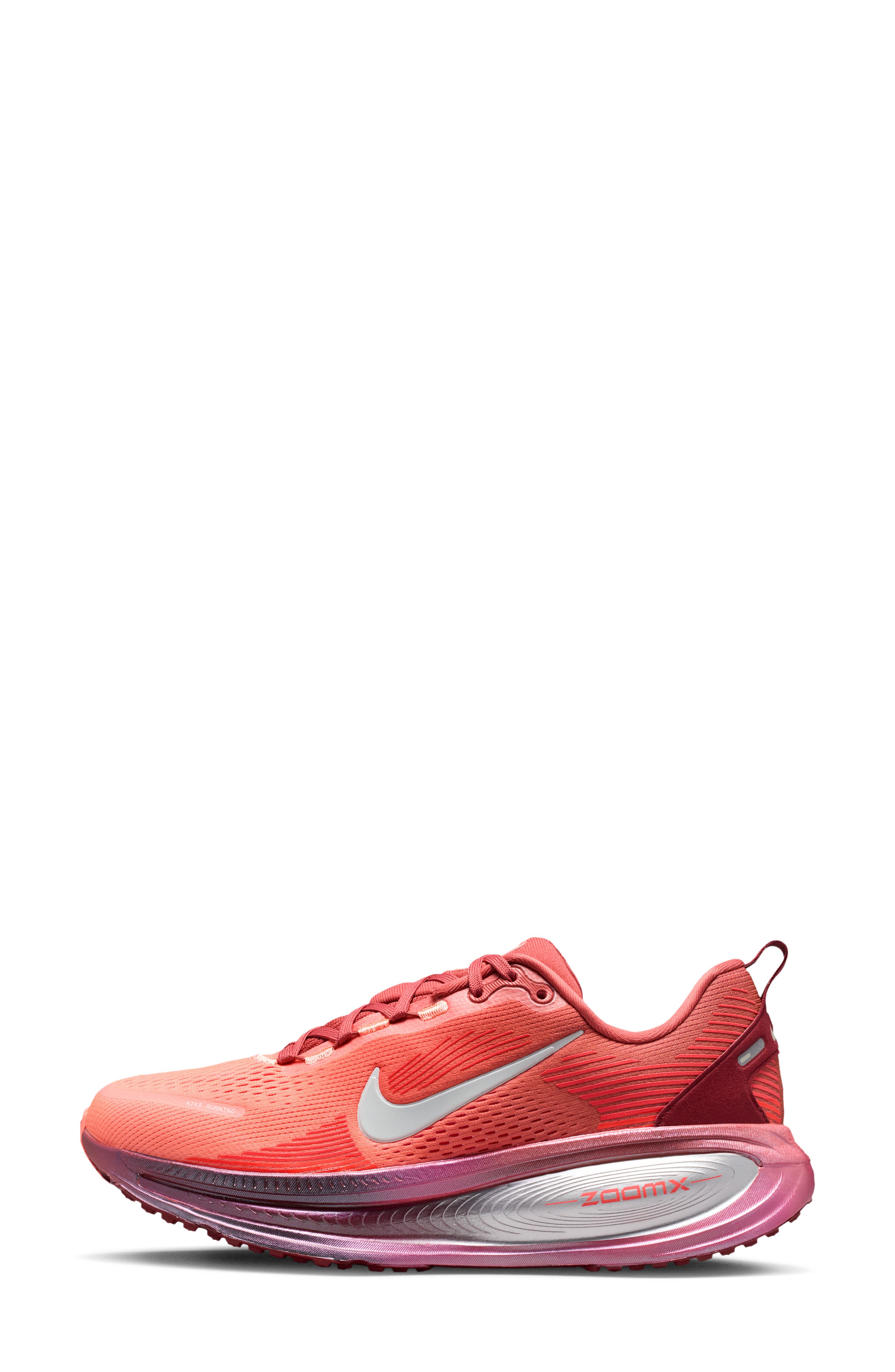 Nike Vomero 18 SE2 Running Shoe, Alternate, color, Redwood/ Crimson/ Pink/ Green