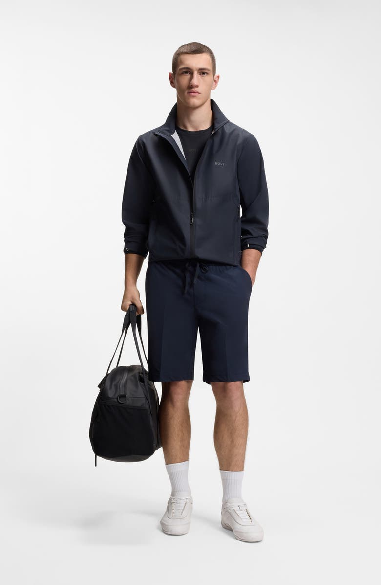 BOSS GOC Birdie Cotton Graphic T-Shirt, Alternate, color, Dark Blue