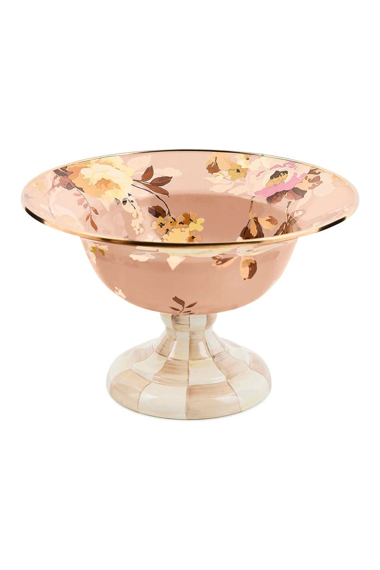 Wild Rose Mauve Large Compote, Main, color, MAUVE