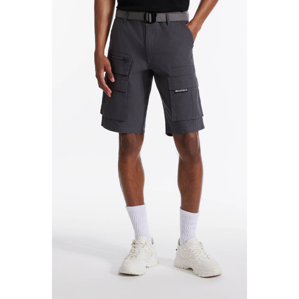 Ecko Unltd . Multi Functional Cargo Short In Black